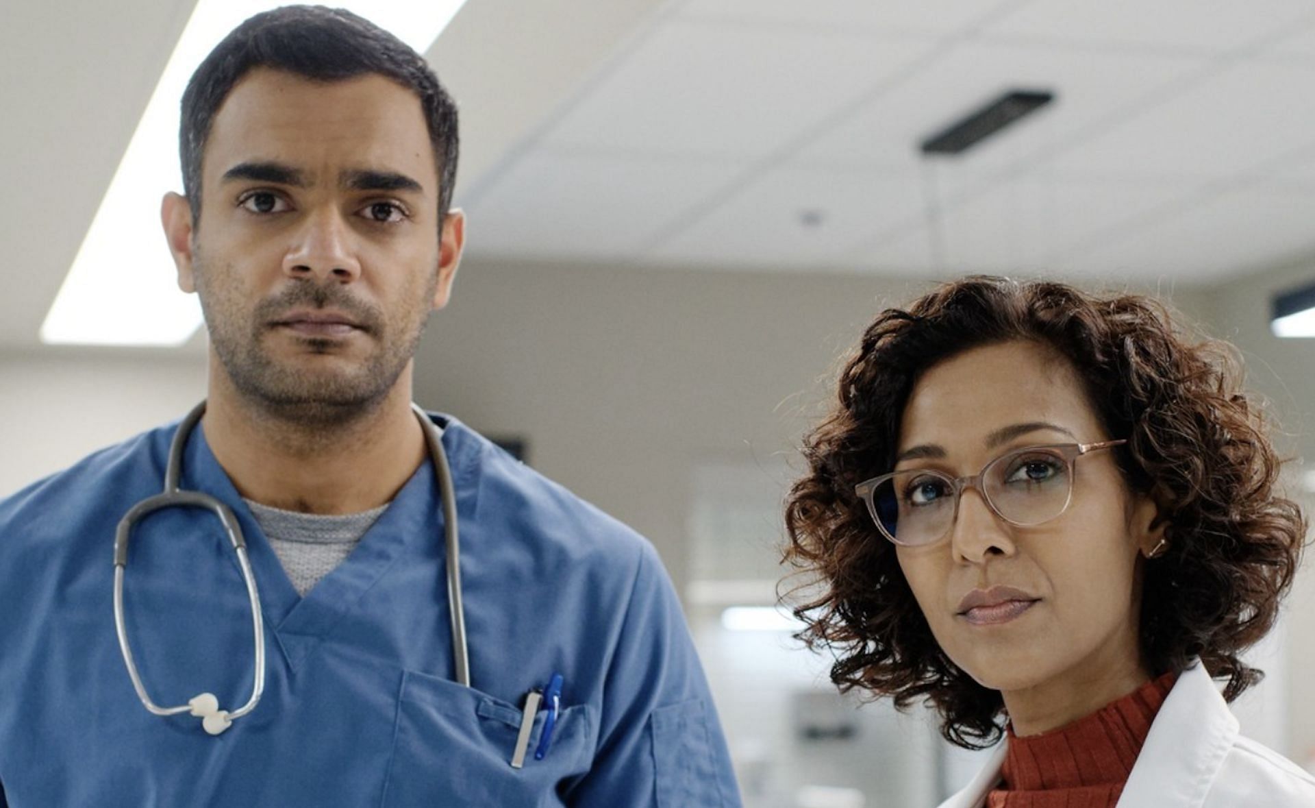 Dr. Hamed and Dr. Devi on Transplant. Image via Instagram/@transplantctv